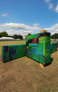 Foam Boundary Fencing